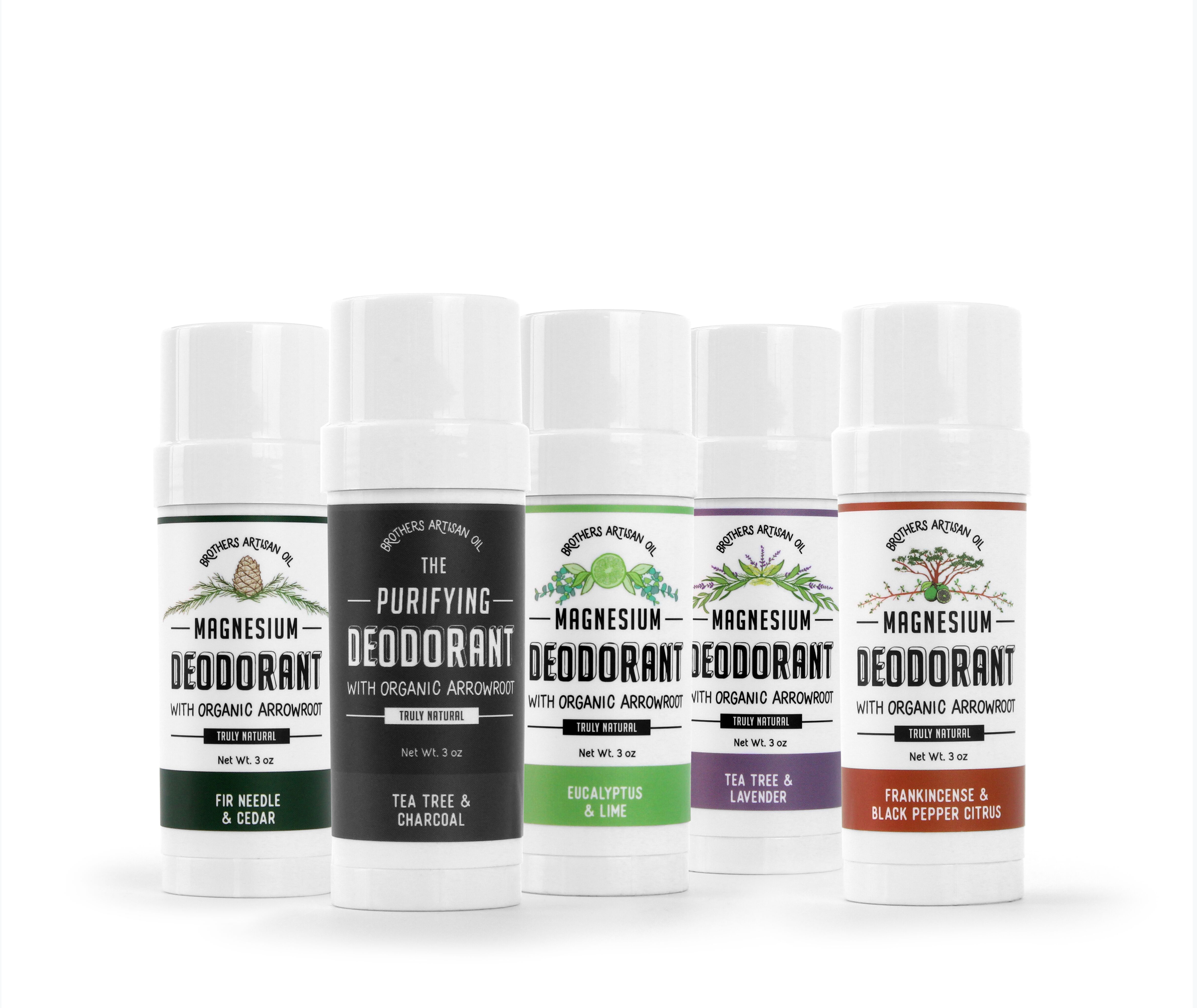 All Natural Stick Deodorant Magnesium Deodorant Brothers